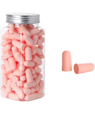 Noise Cancelling Ear Plugs Sound-Proof Noise Reduction Ear Plugs | High Decibel Ear Plugs Slow Rebound Warm Cotton for Sleeping Studying Aviere Cherry Blossom Powder 120 Pieces - Buy Online on GoSupps.com