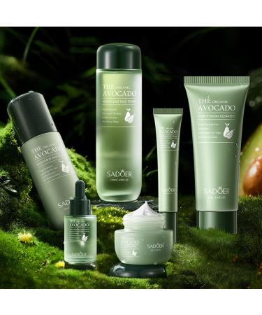 Avocado Skincare Sets 6pcs Skin Care Gift Set with Lip Balm Toner Lotion Face Serum Eye Cream For Hydrating Skin Anti-Aging Skin For Women Teen Girls (Extra Large 6 Count) - Buy Online on GoSupps.com