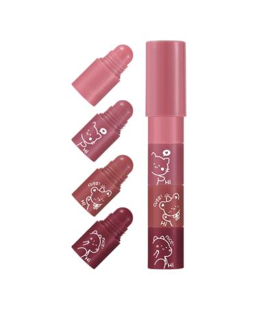 Ceprznvey Lip Gloss Non Stick Lipstick Waterproof Lipstick Matte Lip Gloss Non Stick Formula Waterproof and Smudge Resistant Matte Finish Long Lasting Wear Moisturizing and Comfortable for B 1 Count Pack of 1