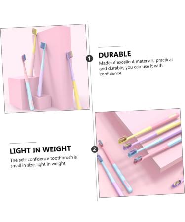Minkissy 8-Pack Extra Soft Macaron Toothbrushes - Ergonomic Travel & Home Oral Care - Buy Online on GoSupps.com