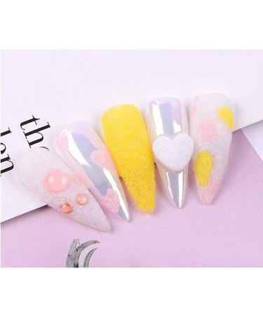 Rantoloys 12 Color Velvet Flocking Powder Set - Nail Art Glitter Polish for DIY Decoration - Buy Online on GoSupps.com