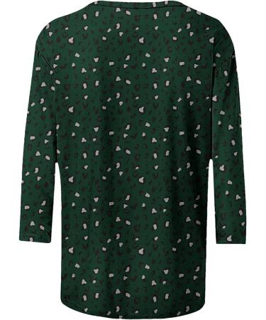 Women's T-Shirt Summer Blouse Shirt Women's T-Shirt O-Neck Elegant Clothing Women Summer Shirts Loose Basic Tops Casual Cotton Blouse Women's Tops Plain Long Sleeve Shirt Large Shirts Tops Green XL - Buy Online on GoSupps.com