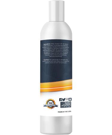 Jungle Pet Deodorizing Dog Shampoo 16oz - Hypoallergenic Grooming & Cleansing Formula, Soap & Sulfate Free with Sweet Pea Vanilla Scent - Buy Online on GoSupps.com