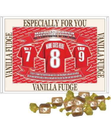 Middlesbrough Football Shirt Personalised Gift Boxed Sweets Variety - Buy Online on GoSupps.com
