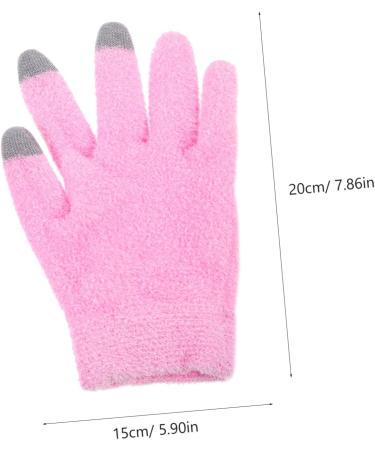 FRCOLOR 1 Set Gloves and Foot Mask Set Socks for Women Comfortable Moisturizing Gloves Female Moisturizing Gloves Moisturizing Socks for Foot Care Fabric Yarn Hand Pink Girl Child - Buy Online on GoSupps.com