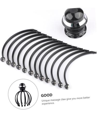 Frcolor 1stk Electric Scalp Massager & Hair Brush for Women | Hair Washing & Relaxation | 17.6x13.7 Black - Buy Online on GoSupps.com