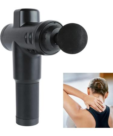 High-Frequency Black Body Massager with 8 Silicone Heads - Deep Tissue Relief for Sore Muscles - International Shipping Available - Buy Online on GoSupps.com