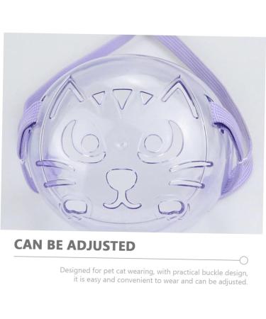 Mipcase 2pcs Cat Muzzle Dog Mouth Mask Basket Muzzle for Cats Clear Basket Muzzle Small Muzzle for Dogs Pp - Buy Online on GoSupps.com