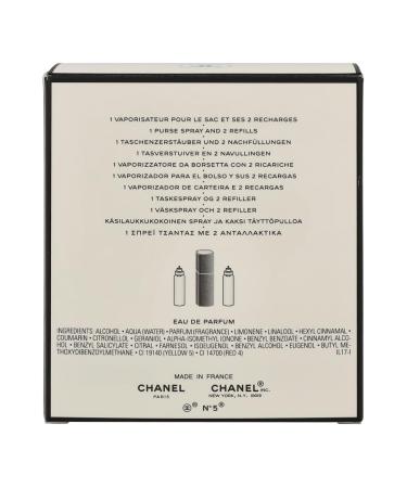 Chanel No.5 Eau Premiere Eau De Parfum Purse Spray And 2 Refills - 3X20Ml/0.7Oz - Buy Online on GoSupps.com