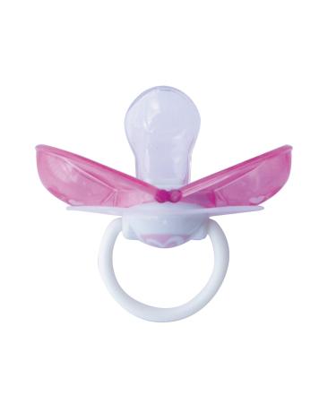 Smart Silicone Orthodontic Pacifier Size 1 for 0-6 Months - Pink Heart Design | International Shipping - Buy Online on GoSupps.com