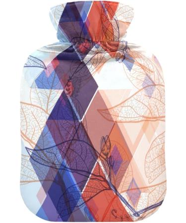 Shop Naanle Geometric Flower Hot Water Bottle - 2L Heat & Cold Therapy for Pain Relief | Transparent Design for Bed & Hand Feet Warmth - International Shipping Available - Buy Online on GoSupps.com