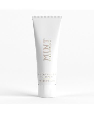 MINT Hollywood Smile Polishing Paste 75ml - Vegan Fluoride-Free Tooth Cleaner for Effective Whitening & Depth Cleaning - Dr. Mintcheva - Buy Online on GoSupps.com
