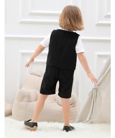 Mint Green Baby Boy Gentleman Suit | Herringbone Wedding Outfit | 2-3 Years Black - Buy Online on GoSupps.com