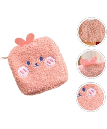 ABOOFAN Cute Rabbit Shape Cosmetic Towels - 3 Pack Travel Napkins for Girls | Perfect for Makeup & Pocket Convenience | 14x14cm - Buy Online on GoSupps.com