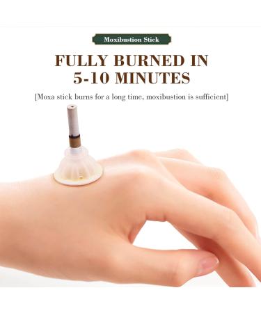 Zhongyan Taihe 50-Pack Self-Adhesive Moxa Sticks for Moxibustion | Mini Moxibustion Herbal Cups | International Shipping Available - Buy Online on GoSupps.com