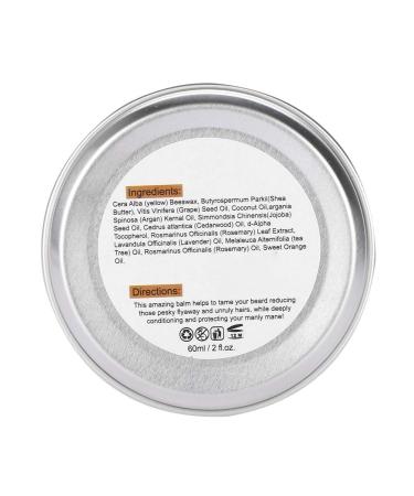 Men's 4-Piece Beard Care Set | Moisturizing Beard Balm Oil Comb & Brush - International Shipping - Buy Online on GoSupps.com