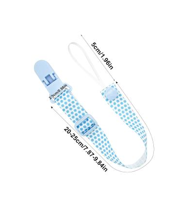 Yajexun Pacifier Holder Clip | Anti-Drop Pacifier Band & Biting Belt for Boys & Girls | Universal Pacifier Leash A06 - Buy Online on GoSupps.com