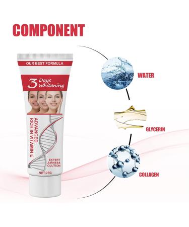 Fyearfly Kojic Acid Skin Whitening Cream Kojic Acid Whitening Moisturizer 2 Pcs Facial Moisturizer Kojic Acid Moisturizing Facial Nutrition Cream for Lightening Spots - Buy Online on GoSupps.com