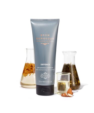 Grow Gorgeous City Defense Anti-Pollution Conditioner 250ml | Protects Hair with Green Tea & Shea Butter | Vegan Formula for Global Shipping - Buy Online on GoSupps.com