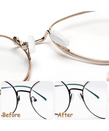 20 Pairs Silicone Nose Pads for Glasses - Non-Slip Replacement Pads for Sunglasses & Optical Frames - Buy Online on GoSupps.com