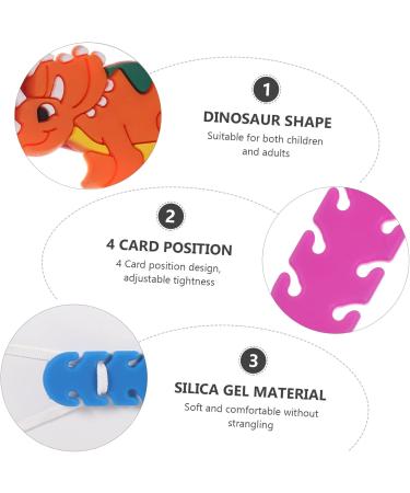 Minkissy 30 STK Anti-Strangulation Artifact Mask - Adjustable Trailer Coupling & Pebble Gel Extension Hooks for Safe Shipping Internationally - Buy Online on GoSupps.com