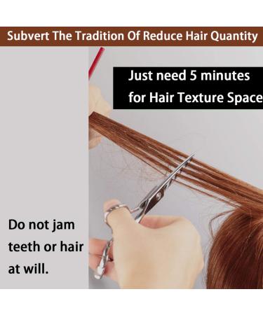 Dream Reach Professional 6 Hair Cutting Scissors - Japanese 440C Steel - Thinning Shear for Salon/Barber/Home Use - Chunker 02 - Buy Online on GoSupps.com