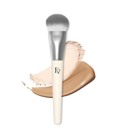 FV Liquid Foundation Brush Tapered Makeup Brush Perfect For Liquid and Powder with Soft Synthetic Bristles Face Foundation Makeup Brush for Blending & Building Coverage Cruelty-free & Vegan