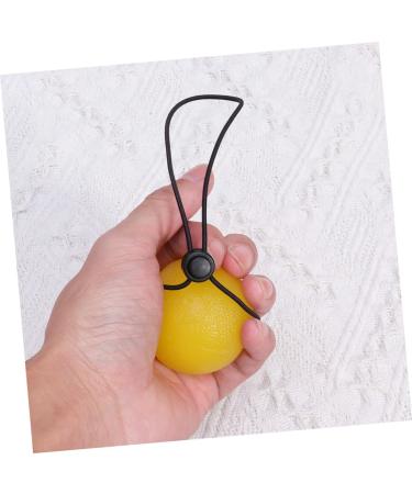 Ultechnovo Handmade Handle-Strengthening Ball - Fitness Exercise Equipment for Wrist & Grip Training - 5.3cm Yellow Power Ball - Buy Online on GoSupps.com