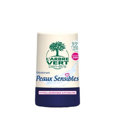 L'Arbre Vert L'ARBRE VERT Roll-On Deodorant for Sensitive Skin 50 ml
