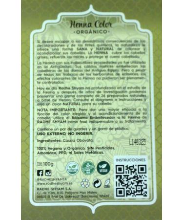 Neutral Henna Hair & Scalp Treatment 100% Natural Powder 100g - Buy Online on GoSupps.com