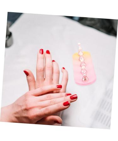 MERRYHAPY 1 Set Nail Practice Holder Creative Nail Racks Nail Holders for Nail Painting Decorative Nail Stands Beauty Nail Holders Decorative Nail Display Manicure Nail Racks Nail Art 12.8x3.7cm As Shown - Buy Online on GoSupps.com