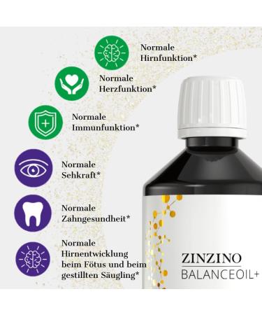Buy Zinzino BalanceOil+ - Premium Fish Oil with Omega-3 Vitamin D3 & Olive Oil Flavor - 300 ml - International Shipping Available - Buy Online on GoSupps.com