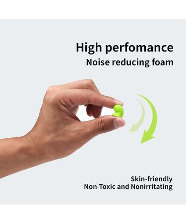 100 Pairs Ear Plugs for Sleeping | Noise Cancelling Hearing Protection | Soft PU Foam for Snoring Concerts Shooting Planes & Motorcycles - 29dB Eargasm - Buy Online on GoSupps.com