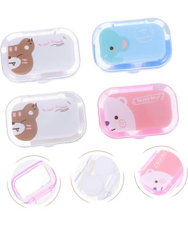 ULTECHNOVO 12-Box Cartoon Pupil Contact Lens Case Set - Remover & Cleaner - Travel-Friendly Lens Holder in Assorted Colors | Durable PP Plastic - Buy Online on GoSupps.com