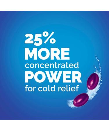 Alka Seltzer Plus Maximum Strength PowerMax Cold and Cough Medicine Liquid Gels for adults with Pain Reliever Fever Reducer Cough Suppressant and Nasal Decongestant 16 count - Buy Online on GoSupps.com