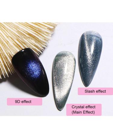 3pcs Nail Art Magnetic Stick - Portable Cat Eye Gel Nail Polish Magnet Wand | DIY Manicure Tool (Black) - Shop Internationally - Buy Online on GoSupps.com