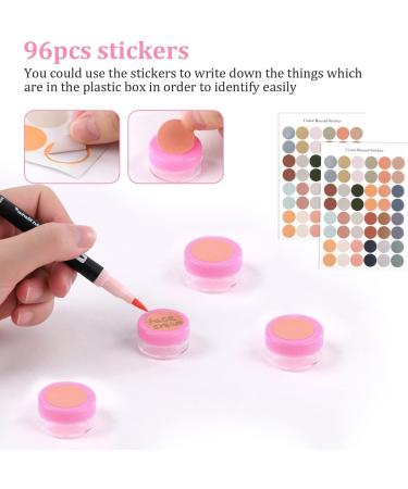 64 Flintronic Pink Cosmetic Sample Jars with Small Spoon - Ideal for Creams, Gels, Beads & More - Buy Online on GoSupps.com