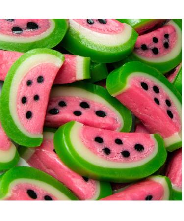 Watermelon Slices Bag - Watermelon Flavour Sweets with a Sugar Paste Filling (500g)