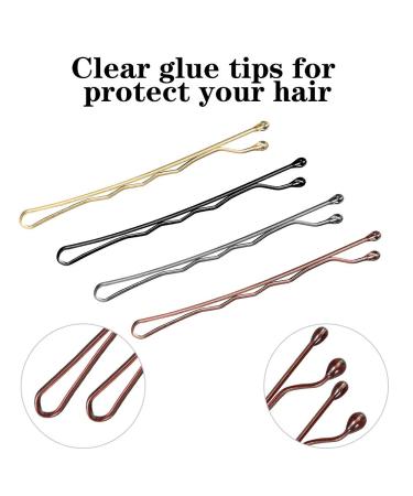 FIRDINK 400-Piece Hairpin Set | Durable Metal Hairpins for Women & Girls | Perfect for Wedding Updos & Hairdressing - Buy Online on GoSupps.com