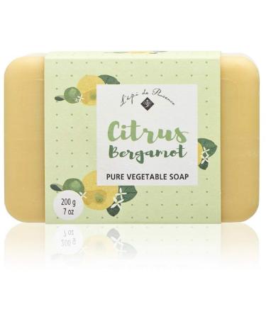 L'Epi de Provence Shea Butter Enriched French Bath Soap - Citrus Bergamot - 7oz. 200g