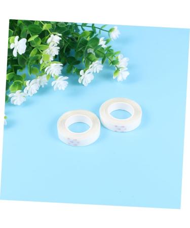 NOLITOY Double-Sided Hair Extension Tape - 2 Rolls Seamless Toupee Tape for Women | Front Lace Hair Accessory - White Size 1 - Buy Online on GoSupps.com