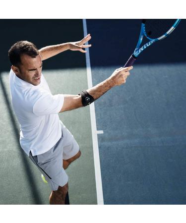 BAUERFEIND Adjustable Sports Elbow Strap - Black - One Size - Golfers and Tennis Elbow Relief - Boa Closure System - Buy Online on GoSupps.com