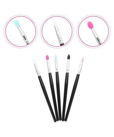 10 Pcs Silicone Eyeshadow & Lipstick Brush Set - Makeup Applicator & Beauty Supply for Flawless Application - Buy Online on GoSupps.com