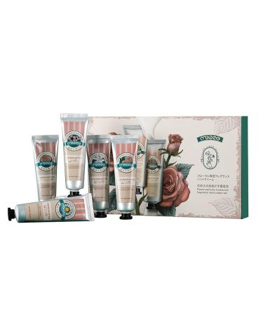 Plant Fragrance Hand Cream Gift Set - 5 Mini Moisturizers for Cracked Hands | Best Hand Care Cream | Hydrating 1g Each - Buy Online on GoSupps.com