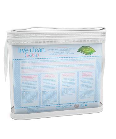 Live Clean Baby Diaper Bag Essential Gift Set - Imported from Canada - Buy Online on GoSupps.com