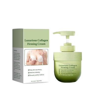 Grospe Body Firming Cream - Collagen Boosting Lotion for Skin Tightening & Lifting Moisturizing Treatment for Thighs Stomach & Arms Improves Elasticity for Younger Looking Skin
