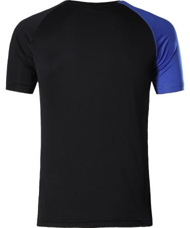 Sportides Boys Quick Dry Active Sport Short Sleeve Breathable T-Shirt Top - Size 10-12, Blue - Buy Online on GoSupps.com