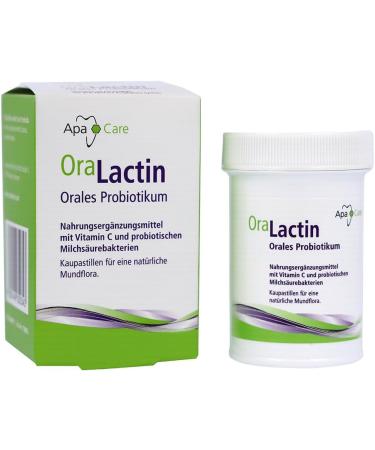 Oralactin Kaupastillen - Probiotic Oral Care | Vitamin C & Lactic Acid Bacteria | Fresh Breath Solution | 30 Tablets - Buy Online on GoSupps.com