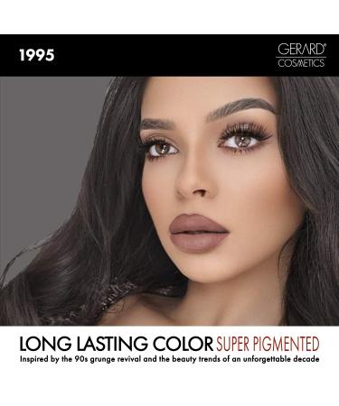 Gerard Cosmetics Lipstick 1995 - Neutral Pink Mauve | Comfort Matte Highly Pigmented & Hydrating | Cruelty Free Made in USA 0.14 Ounce - Buy Online on GoSupps.com