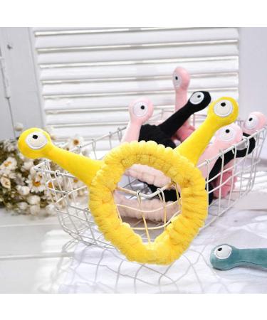 Ixkbiced Women s Cartoon Snail Antenna Plush Headband Cute Hairband for Washing Face & Beauty Routine - Buy Online on GoSupps.com